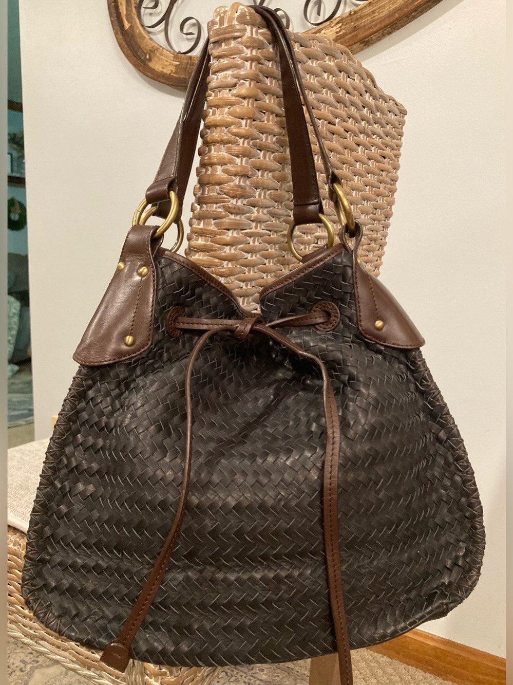 NWOT Kate Landry Leather Hobo Bag